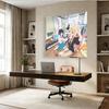 TTouhou Project KKaguya HHouraisan Anime Tapestry  Wall Hanging for Bedroom Living Room Dorm Home Decor