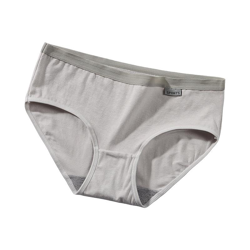 

Трусики женские хлопковые женские простые сексуальные японские студенческие треугольные брюки со средней талией XL