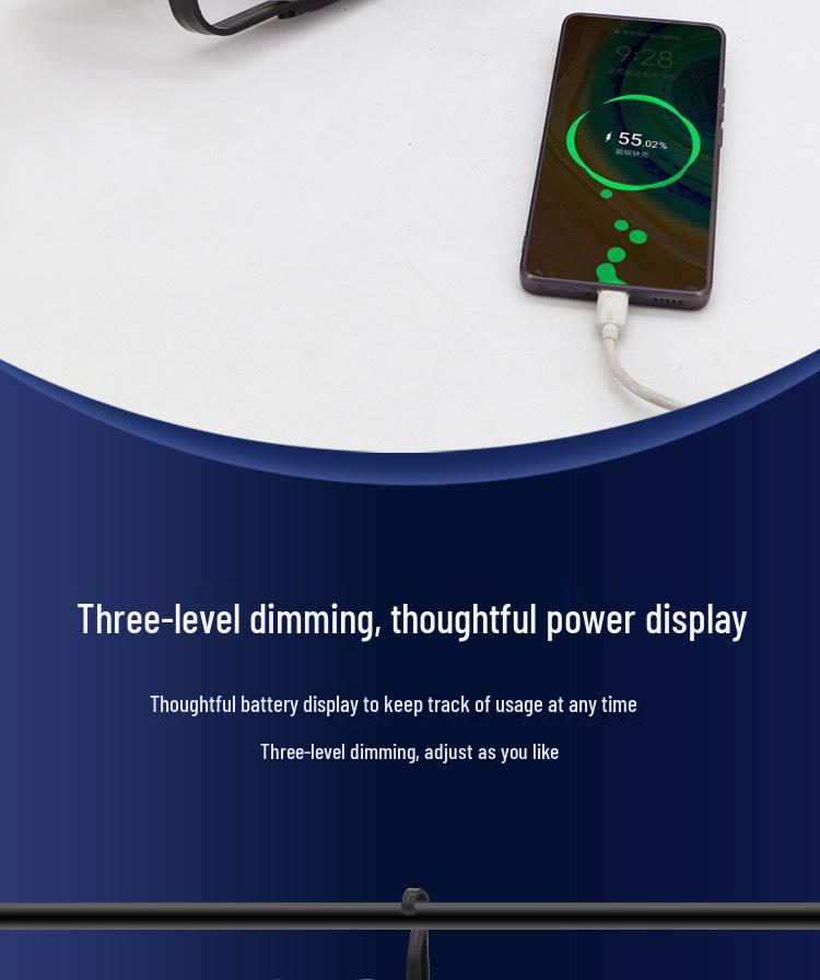 Rechargeable LED Night Market Stall Lamp: Super Bright Outdoor Lighting with Emergency Power Outage Support.