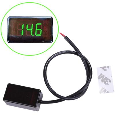 Lebonarie Compact Digital Voltmeter with LED Display (Green)