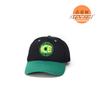 [USED] Vintage ICE Cap, Two-tone, Black, Embroidered with Company Logo.