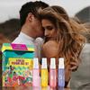 Brazilská parfémová sada 4x30ml Jedinečná Dlouhotrvající Exotická Vůně Dárková Kolekce