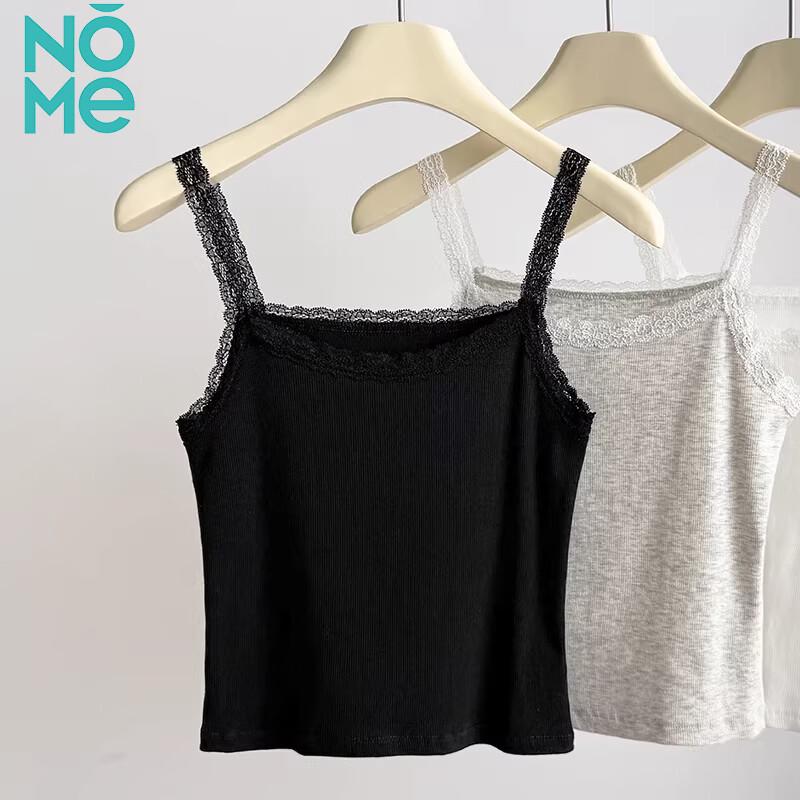 NOMe Women s Lace Trim Camisole Top S
