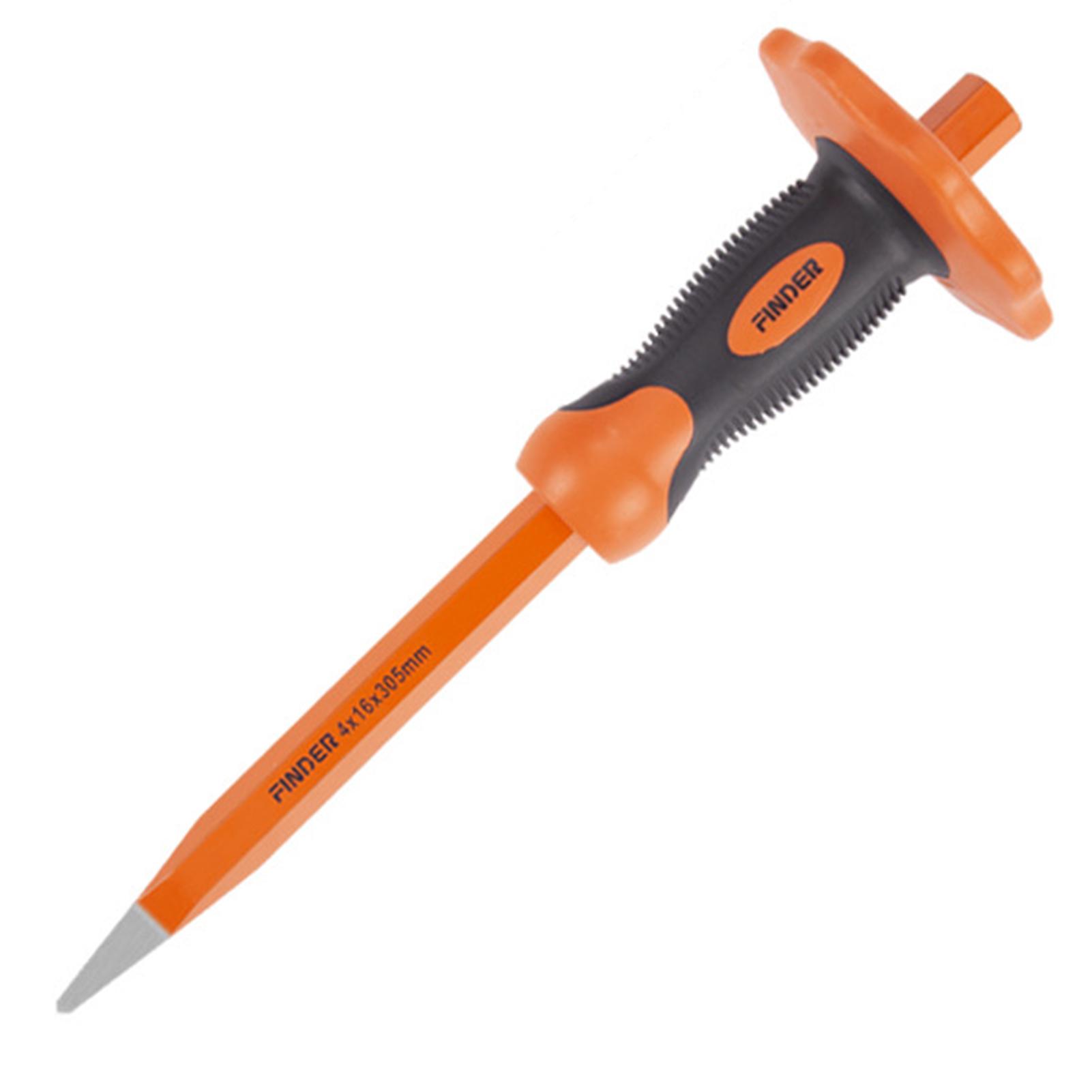 High Quality Masonry Chisel Premium Cement Chisel With Hand Protection For Concrete Breaker Bull Point Chisel