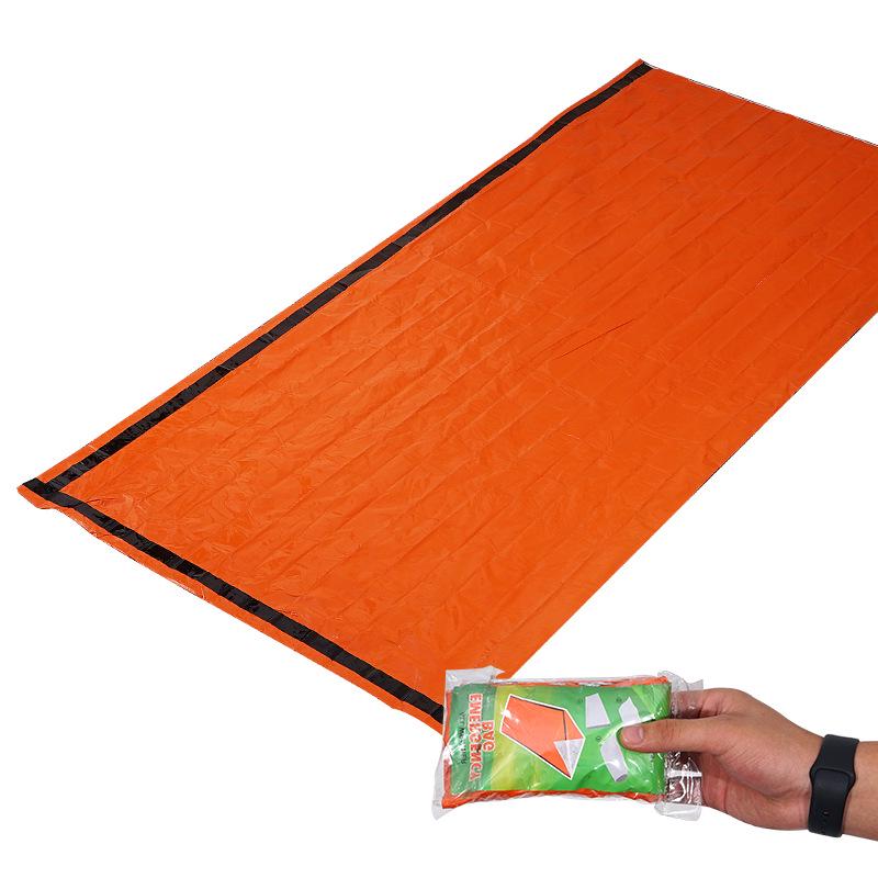 Emergency Sleeping Bag & Blanket: Outdoor Survival, First Aid, Heat Retention, Sun Protection, Lifesaving Essentials.