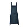 Custom Logo Denim Apron for Coffee, Tea, and Nail Art Shops - Thick Canvas Workwear