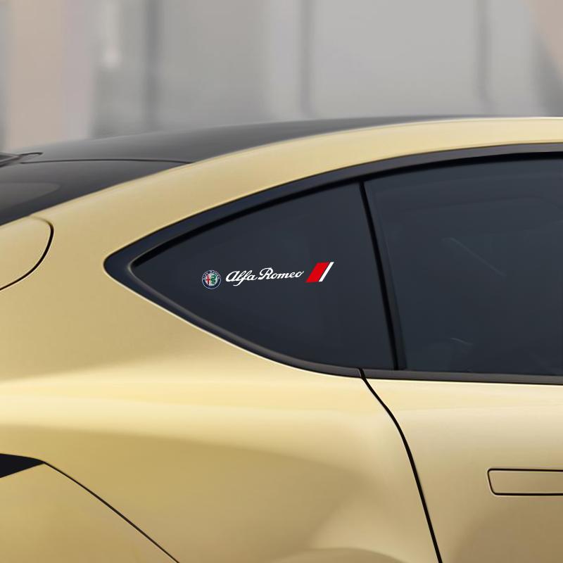 Car Door Handle Decoration Stickers Wiper Decal Auto Accessories for Alfa Romeo Giulia Stelvio 159 147 156 Giulietta Duetto GT
