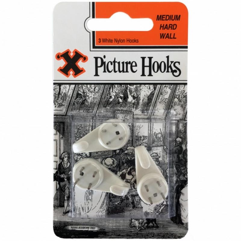 X Hardwall Hanging Hooks (Pack of 3)