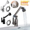 1080 Degree Water Faucet Extender Multifunctional Swivel Robotic Arm Water Filter Water Tap Extension Water Tap Bubbler Sink Fit