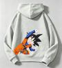 Children's Boys' Hooded Sweatshirt - Dragon Ball - Sun Wukong Print - Double-sided Anime Print Hooded Sweatshirt