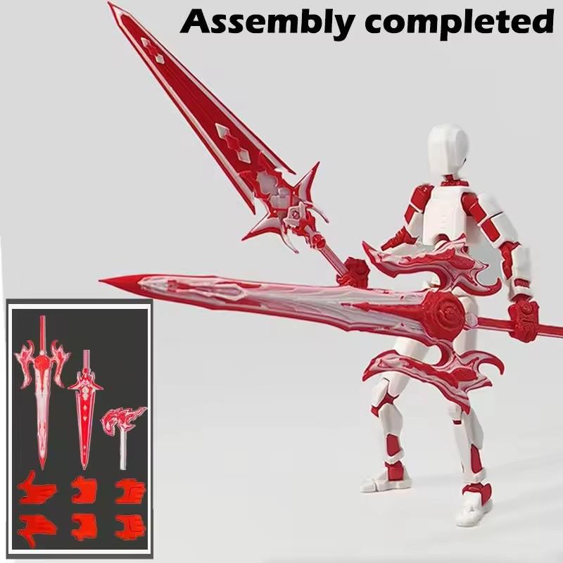 Dummy 13 Figure Multi Color Movable 3D Printed Jointed Shapeshift DIY Action Figure Lucky Figure Special Desktop Decoration Home