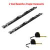 Wheel Alignment Tool Plates 1 Pair Heavy Duty Easy Install Car Alignment Gauge with 2 Tape Measures For Sedan Repair