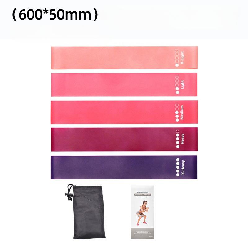 Lightweight Fitness Workout Equipment Rubber Resistance Bands Yoga Gym Elastic Gum Strength Pilates Crossfit Women Weight Athletic