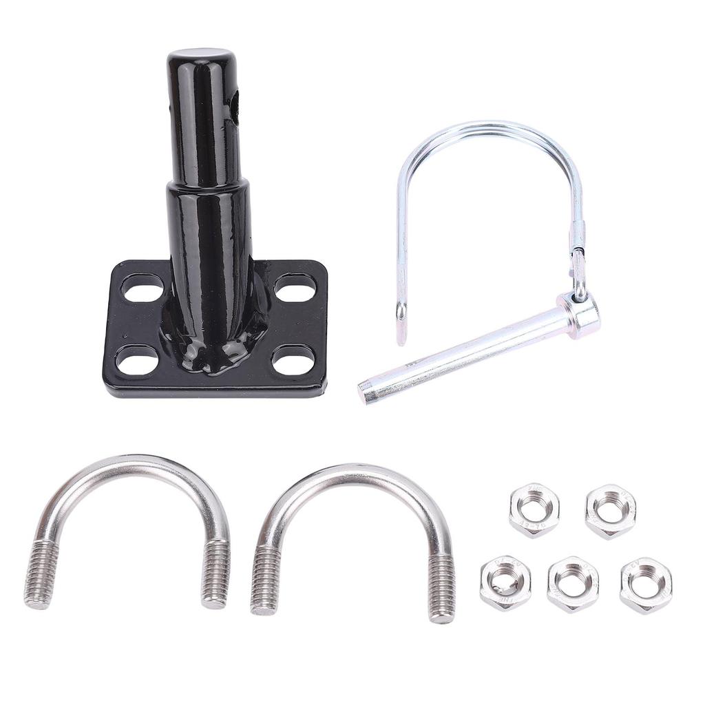 Bike Trailer Hitch Alloy Bike Trailer Connector with One Way Locking Mechanism for Outdoor Activities