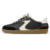 Court Classics Low Top German Army Trainers Men's Black 802029W-BLK