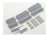 TOMYTEC TOMIX N Gauge Wide PC Curved Rail F Rails 2 Rails of 1750 Model Train Supplies C605-10-WP (4 + S70-WP)