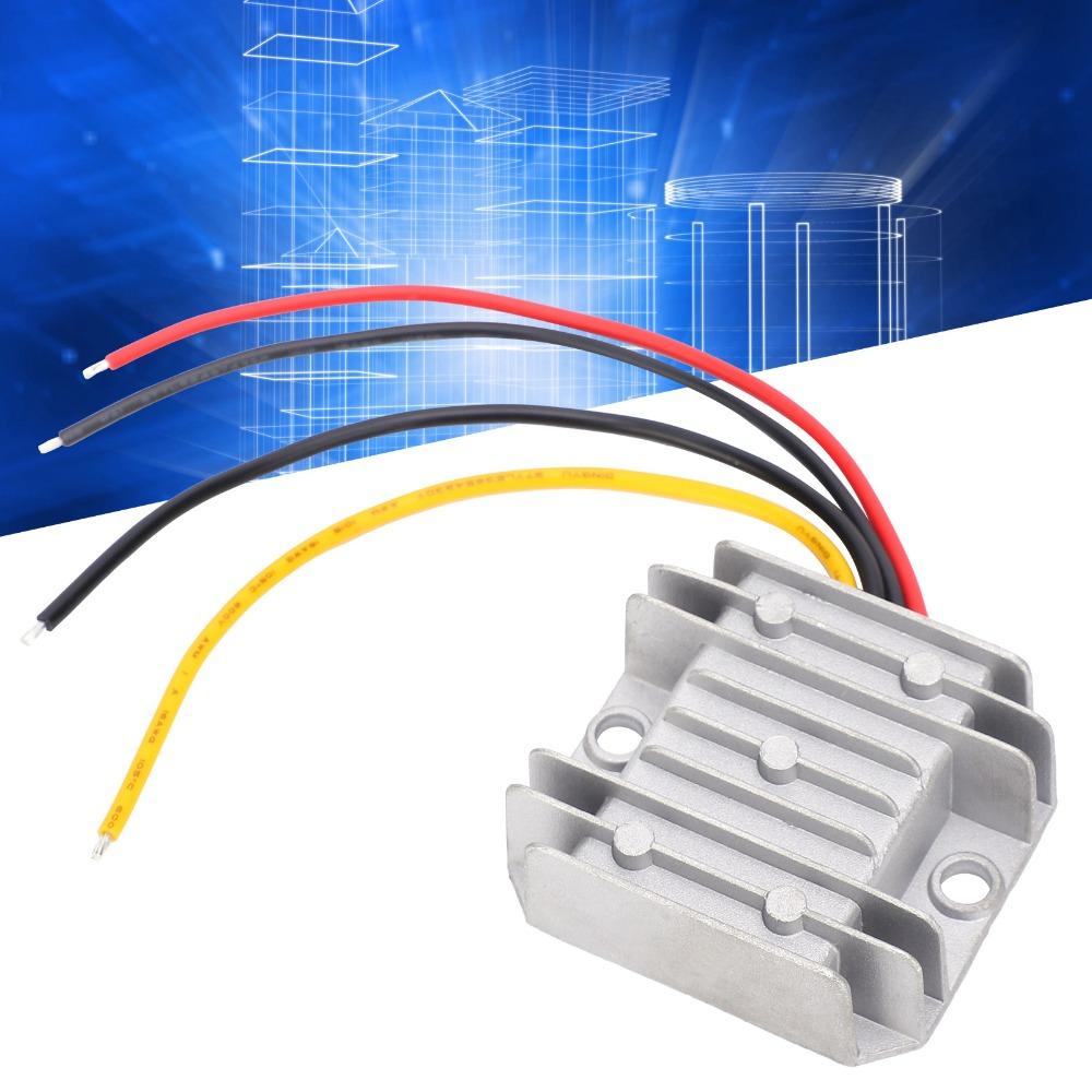 24V to 12V DC Power Converter 10A 120W Waterproof Switching Power Supply Efficient DC-DC Reducer Step Down Converter Automotive