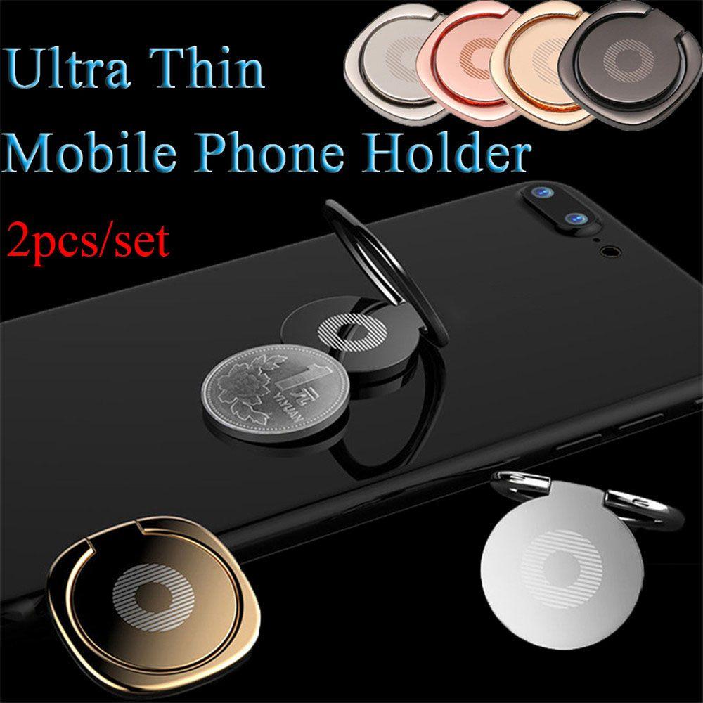 Suport Soclu Ultra Subțire Suport Auto Suport Telefon Mobil Rotație 360 Masă Inel de Deget