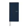 Hobonichi Techo 2027 Weeks MEGA Colors Midnight Blue January Start Weekly Planner Left Slim Vertical Graph Memo 215 Pages
