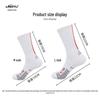 Atmungsaktive rutschfeste Frottee-Unterseite Mittelhohe Basketballsocken für Erwachsene - Schweißableitend & Geruchshemmend