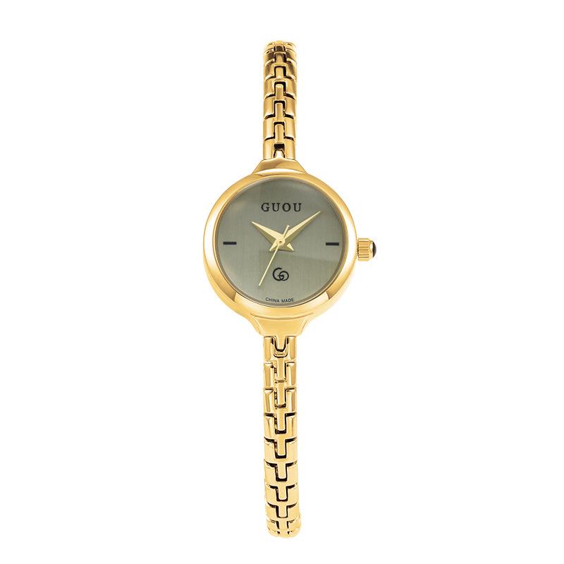 A sophisticated and elegant women's watch with a small dial and minimalist steel strap a new style for Elegant women's watch