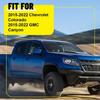 For 2015- Chevrolet Colorado Glossy Black Pillar Post Door Trim Accessories
