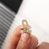Pin Exquisite Elegant Korean Style Ear Cuff Women Jewelry Zircon Ear Clip Paper Clip Style Earring