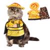 Funny Emperors Styles Cats Clothing Breathable Polyester Fabric Quickly Release Closures Photo Friendly Pet Apparels