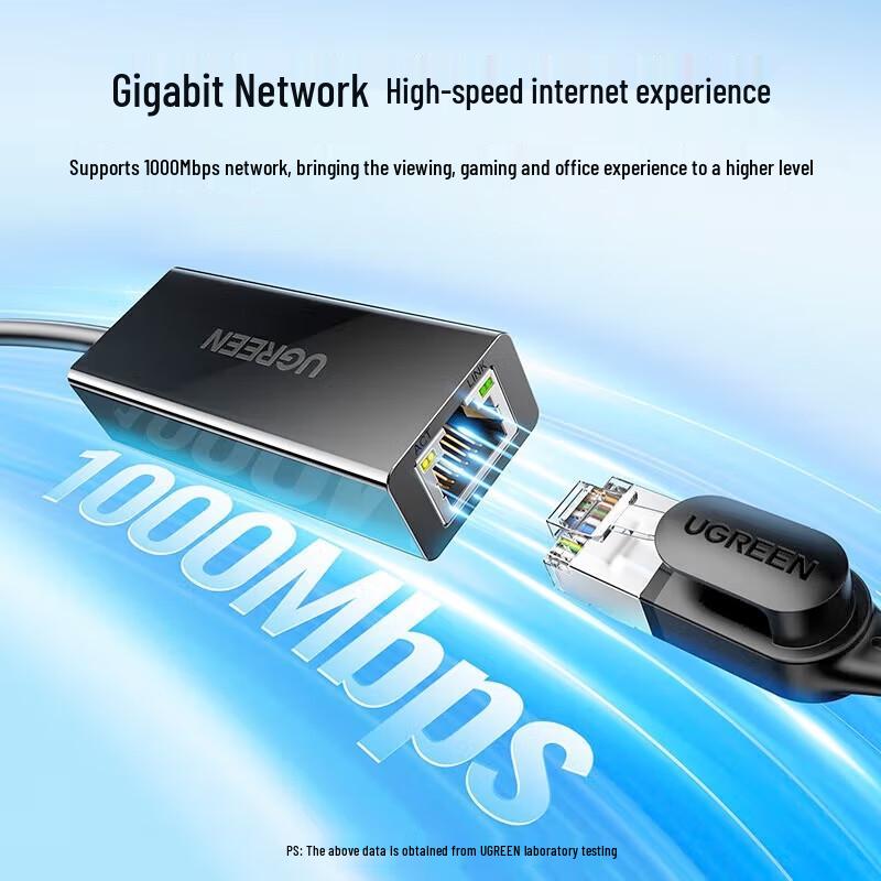 UGREEN USB 3.0 to Gigabit Ethernet Adapter Hub