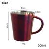 Tazza termica in acciaio inossidabile a doppia parete da 300 ml per bevande calde o fredde