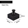 Ebony Beech Pearwood Leather Edge Polishing Stick - Handmade DIY Tool