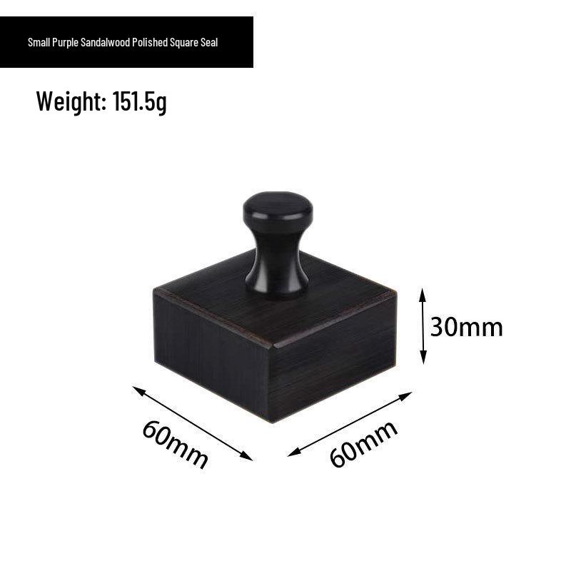 Ebony Beech Pearwood Leather Edge Polishing Stick - Handmade DIY Tool