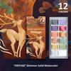 PDTO Watercolor Paint Set Metallic Pearl Colour for Watercolor Painting Art Supplies
