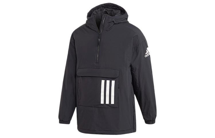 Adidas Jackets Men s Black Hooded Moderate DZ1437 L