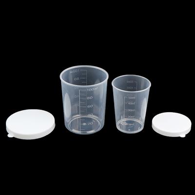 10Pc Medical Measuring Cups 50/100Ml Mouthwash Pills Medicine Pots Liquid Holder