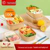 Chuxian De Disposable Kraft Paper Meal Boxes