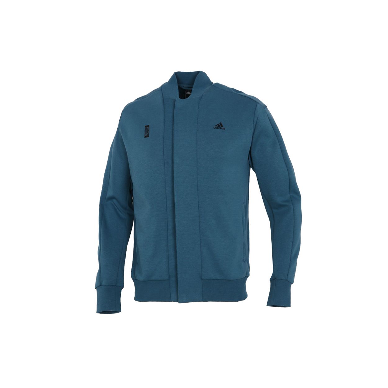 adidas Men s Martial Arts Full-Zip Knit Jacket Teal H39209 XL
