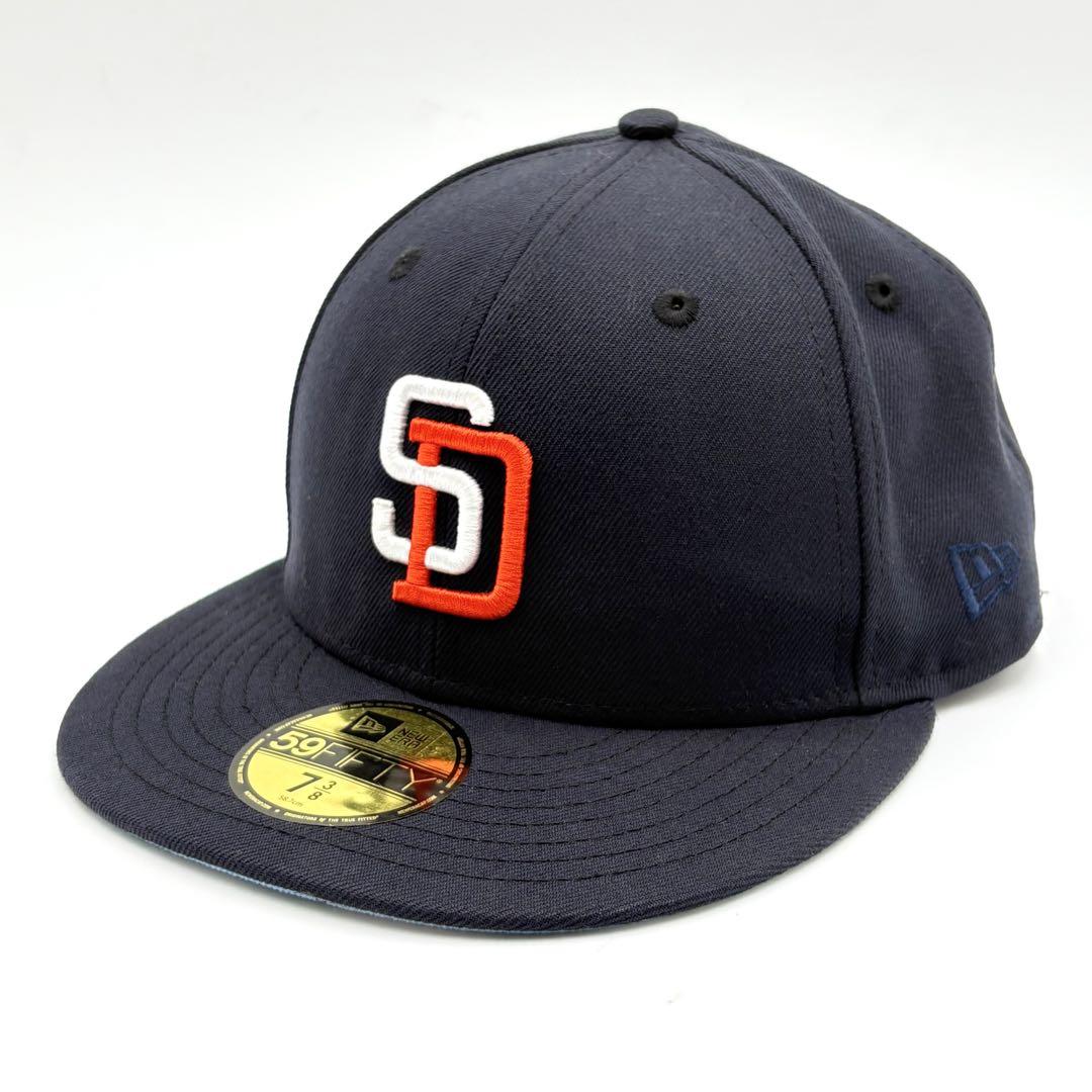 

[USED] New Era 59FIFTY Padres 25th Anniversary Model Navy