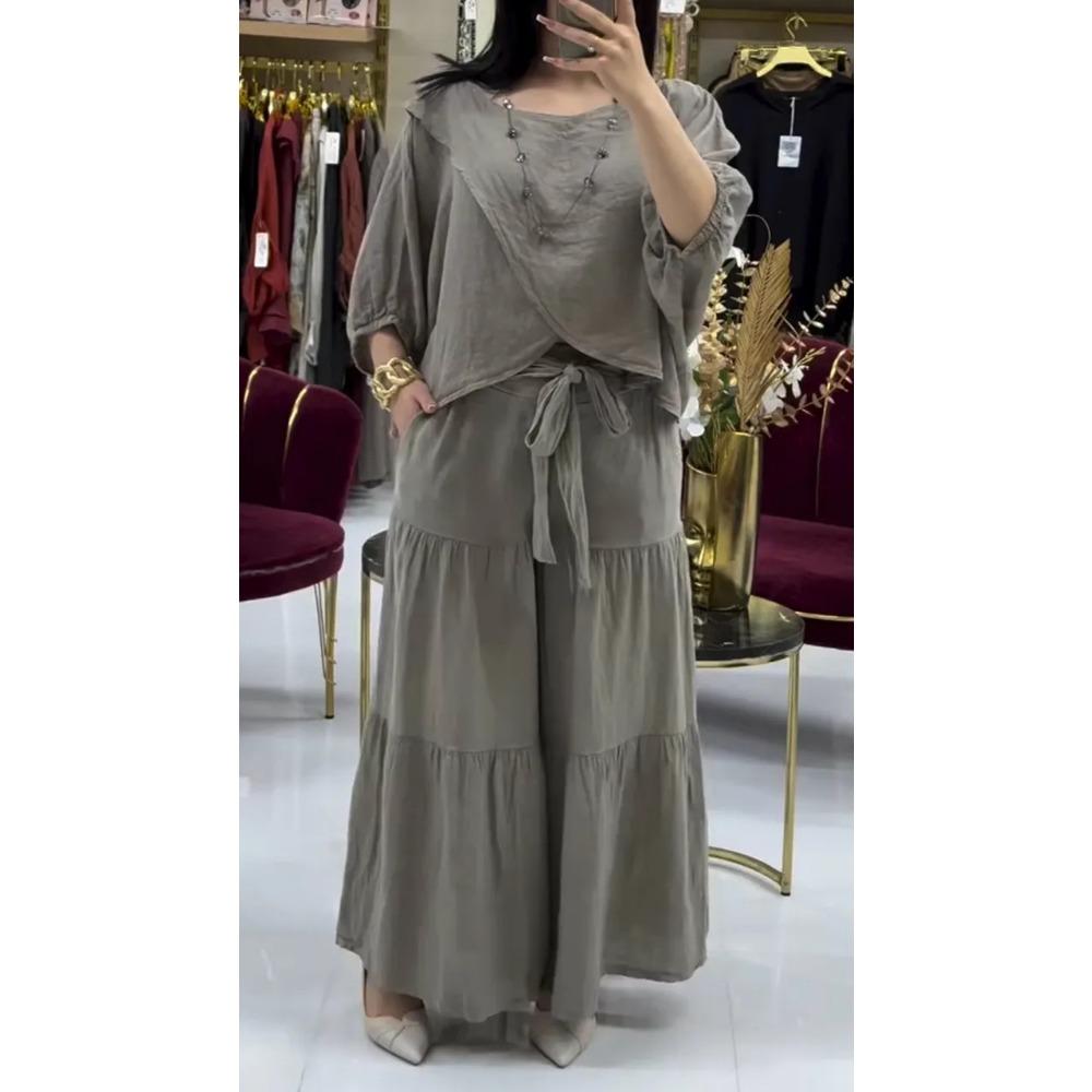 New Fashionable Casual Loose and Plus-size Suit for Women