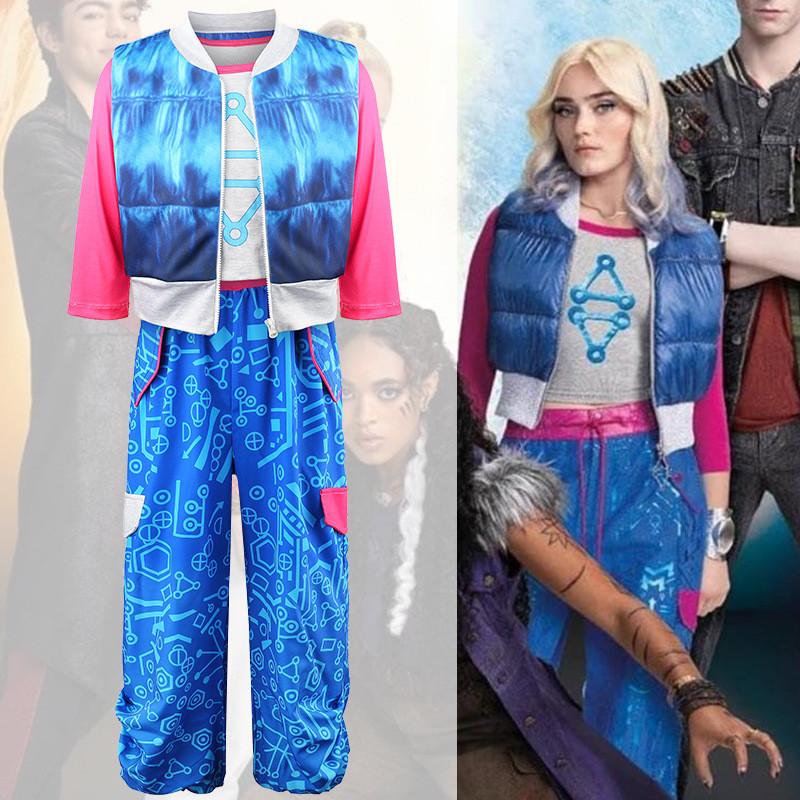Zombie High School Addison Costume Set For Kids For Halloween Play