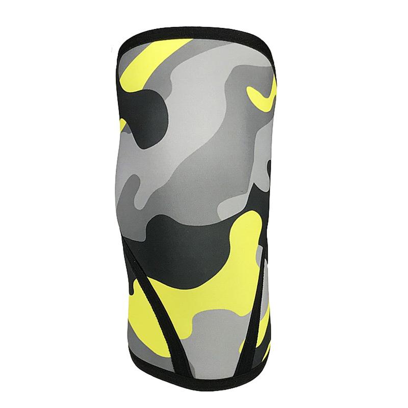 Thickened Camo Neoprene Neoprene Neoprene Neoprene Elastic Knee Pads Weightlifting Squats Gym Professional Sports Knee Pads