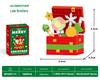 Santa Claus Holiday Jigsaw Puzzle Building Blocks - Lego-Compatible Toy for Kids
