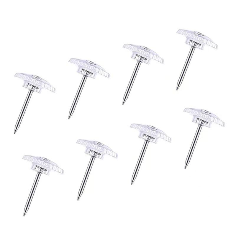 100 Pcs Small Round Pushpins with Box Office Cork Board Supplies for Home Kindergarten School DIY Photo Wall Decoration