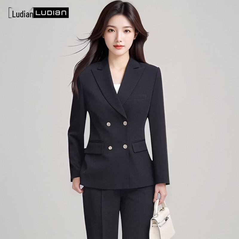 Women's Elegant Double-Breasted Blazer