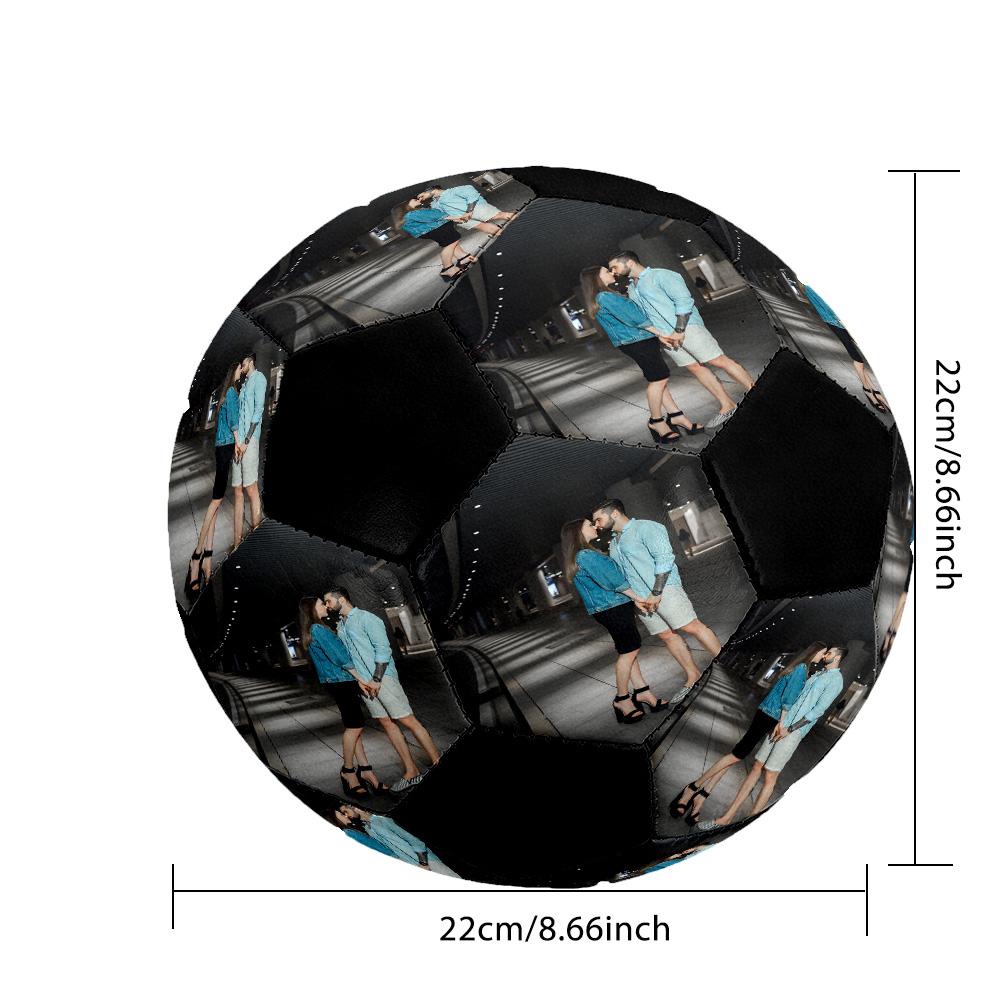 Customize Your Picture Size 7 Soccer Football Machine Sewn Indoor/Outdoor Training and Matches Personalized Soccer Ball