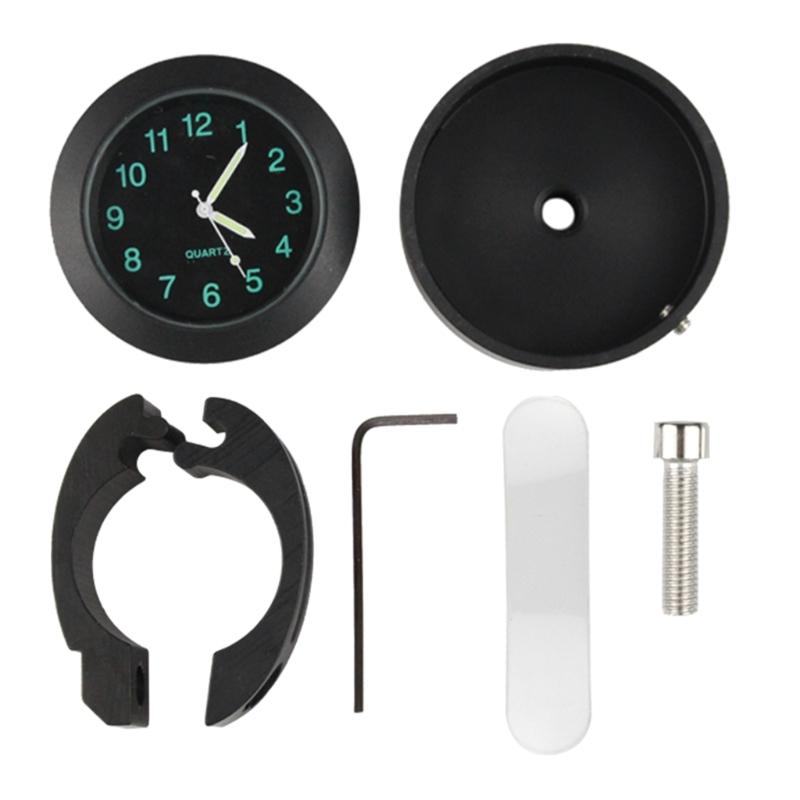 Waterproof Motorcycle Bike Handlebar Clock Watch Motorbike Modification Parts-