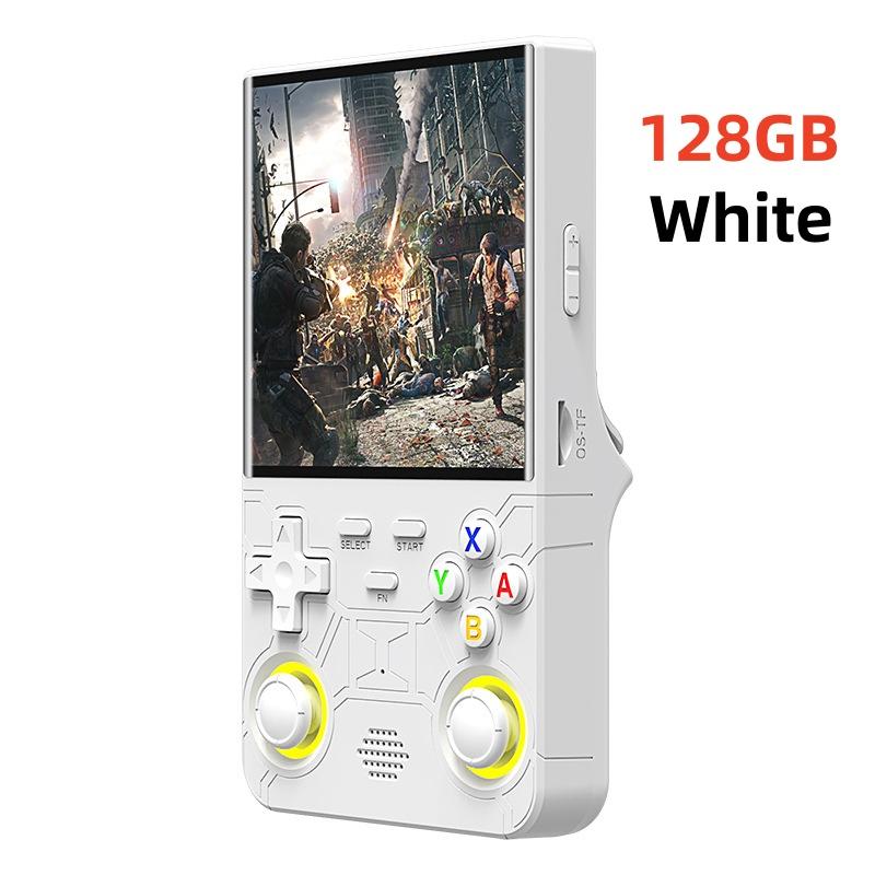 Retro R36 Ultra Handheld Video Game Console 4.0 Inch IPS Screen 128GB Preloaded Games Portable Pocket Player with Linux System