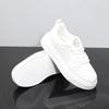 Thick-soled leather spring and summer new breathable muffin tide casual board shoes inner height-increasing shoes