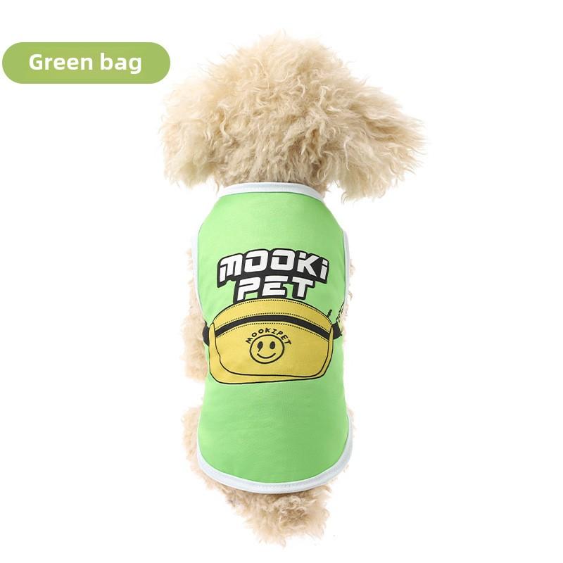 Kitten Dog Corgi Clothes Summer Ultra-thin Non-shedding Pet Clothes, Teddy Bear Pet Vest