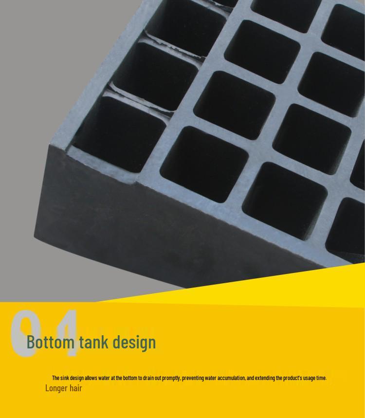 19cm Rubber Curb Ramp Car Step Pad